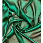 Szyfon jedwabny BOTTLE GREEN SHINE